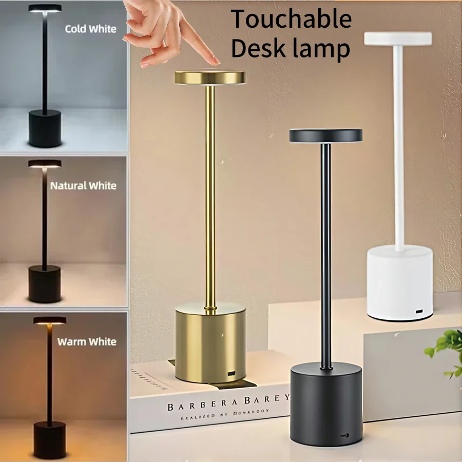 充電式-led-ナイトライトタッチテーブルランプライティングランプベッドサイドクリエイティブアンビエントライトバー屋外装飾夜間照明