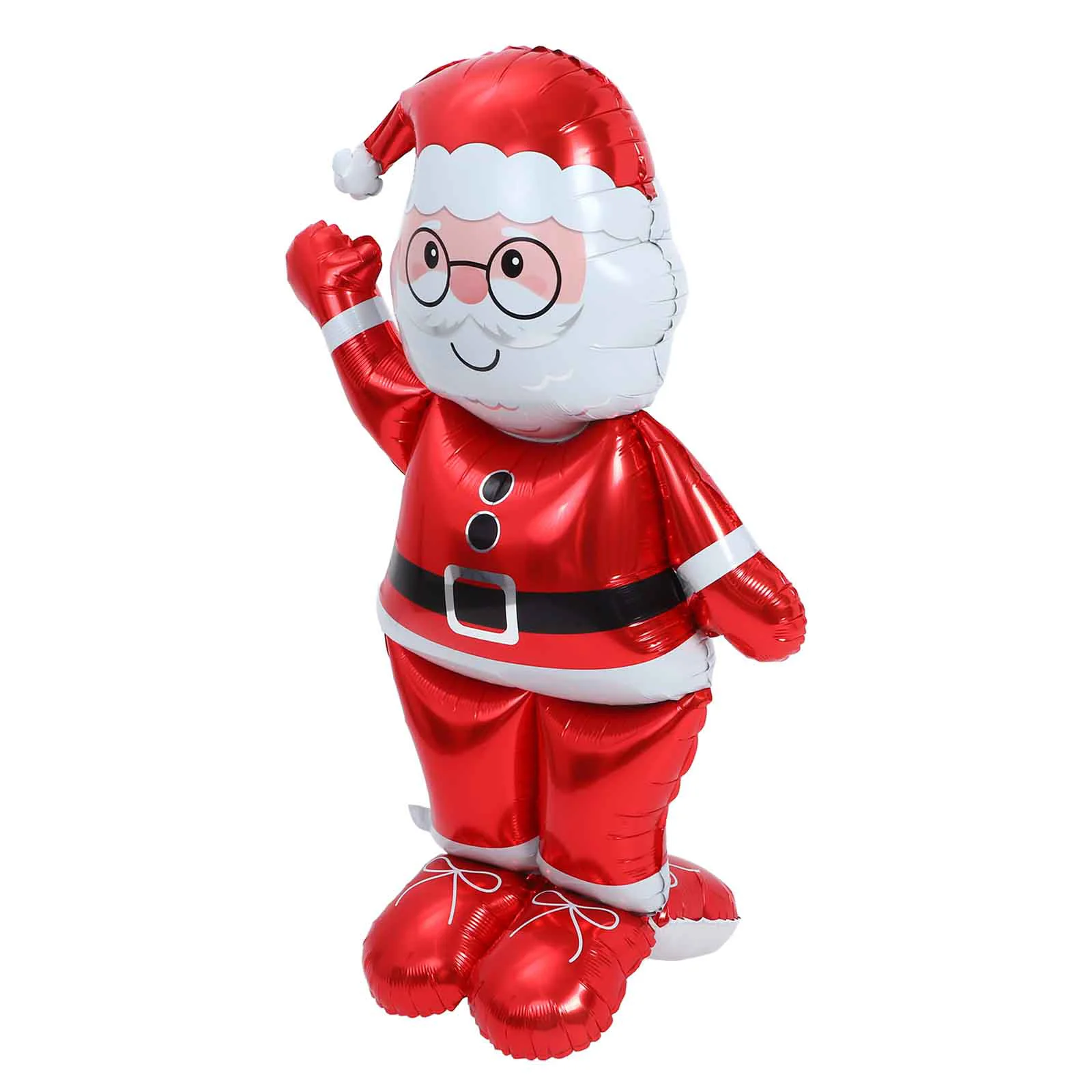 Christmas Balloon Outdoor Decor Santa Aluminum Film Claus Model Modeling Balloons Party Dad Inflatables