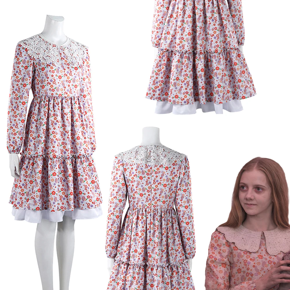 

Костюм для косплея Лоры Хилл из фильма «Фантазия: Возвращение в Силент-Хилл», цветочная юбка, женский карнавальный костюм на Хэллоуин, 2026 год