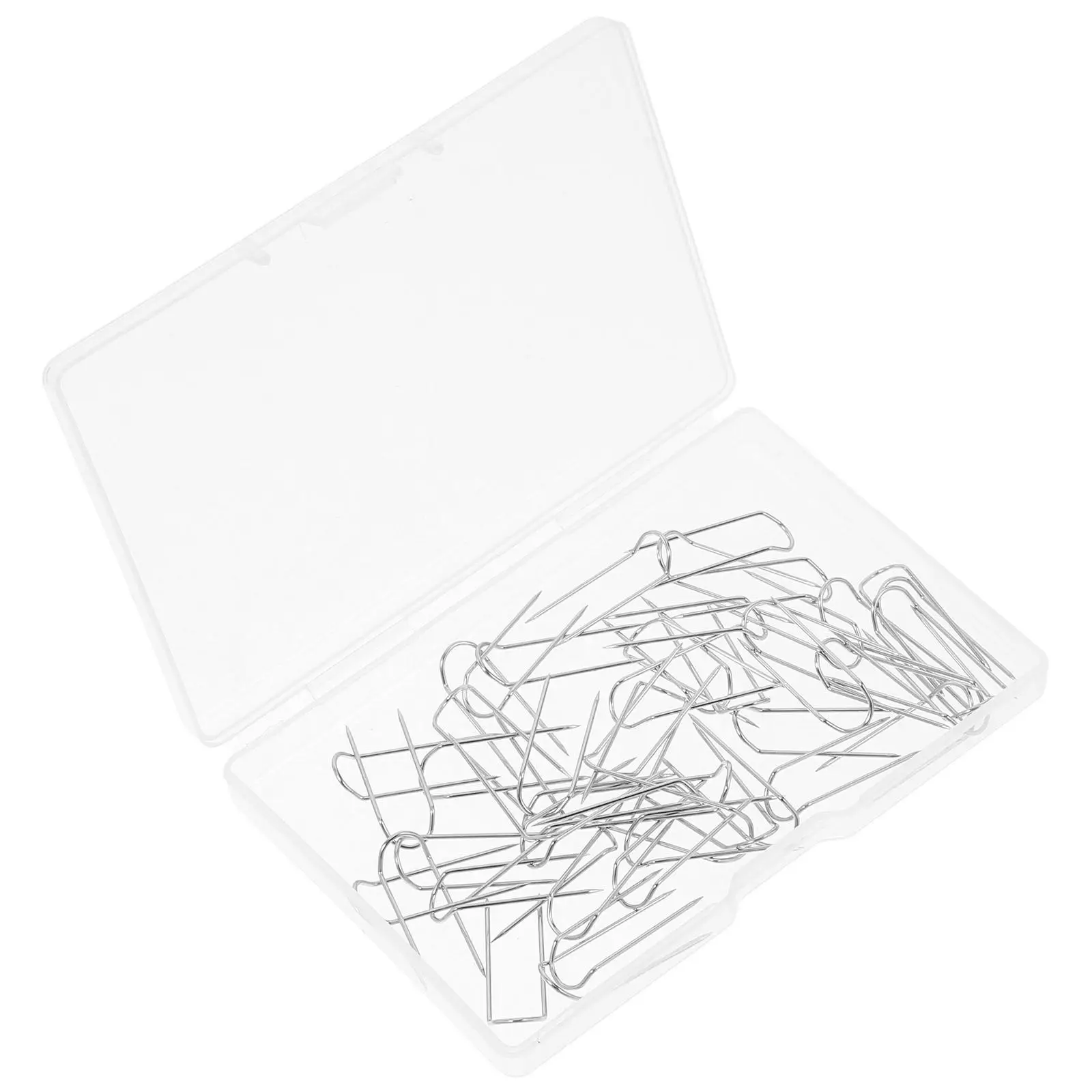 

50 Pcs Flower Pin Frogs Flower Box Plant Picks Bouquet Holder Straight Floral Garden Crafts Supplies