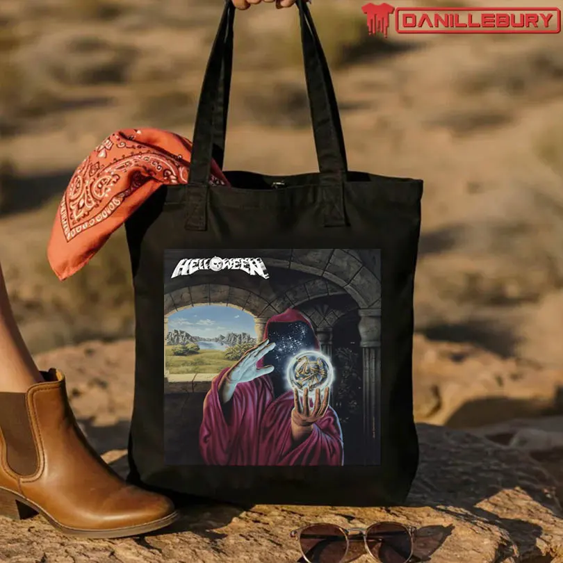 حقيبة تسوق قماشية للهالوين ماركة جرافيك للهالوين هدية للمتسوقين حقيبة يد للسيدات ذات سعة كبيرة للمتسوقين