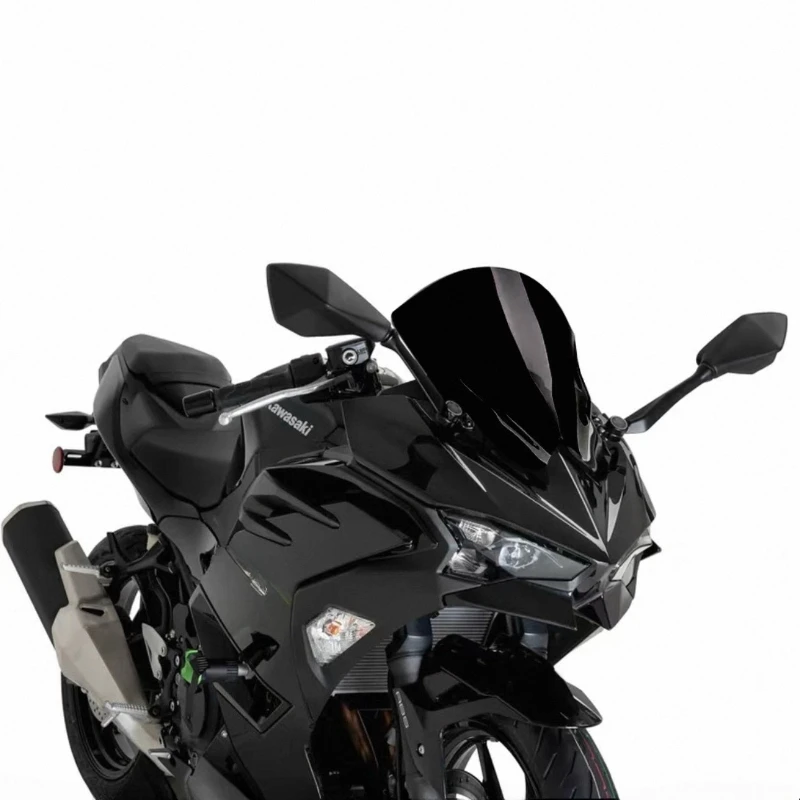 For Kawasaki NINJA500 Competition Model Windshield Modification Windscreen Windshield Fairing Screen Wind Deflector Accessories