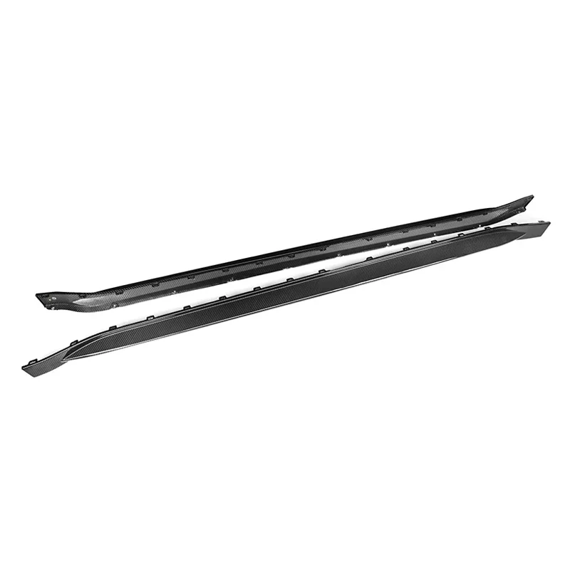 OEM Style Dry Carbon fiber Replacement Side Skirts For M3 G80 4-Door 2021+ G80 M3 Rear Car Side Skirts