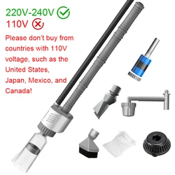 Aquarium Water Change Pump Electric Fish Tank Cleaning Tool Vacuum Water Changer Gravel Cleaner Siphon Filter Pump  30W 220v