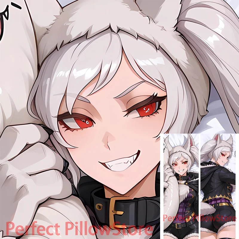 

Дакимакура аниме Grima: Двусторонний принт, чехол для подушки в полный рост, индивидуальный дизайн, наволочка для взрослых, AI-девушка