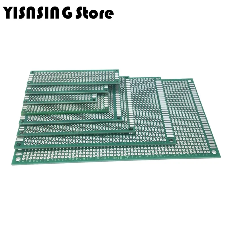 9x15 8x12 7x9 6x8 5x7 4x6 3x7 2x8 cm double side prototype DIY Universal printed circuit PCB board protoboard for Arduino