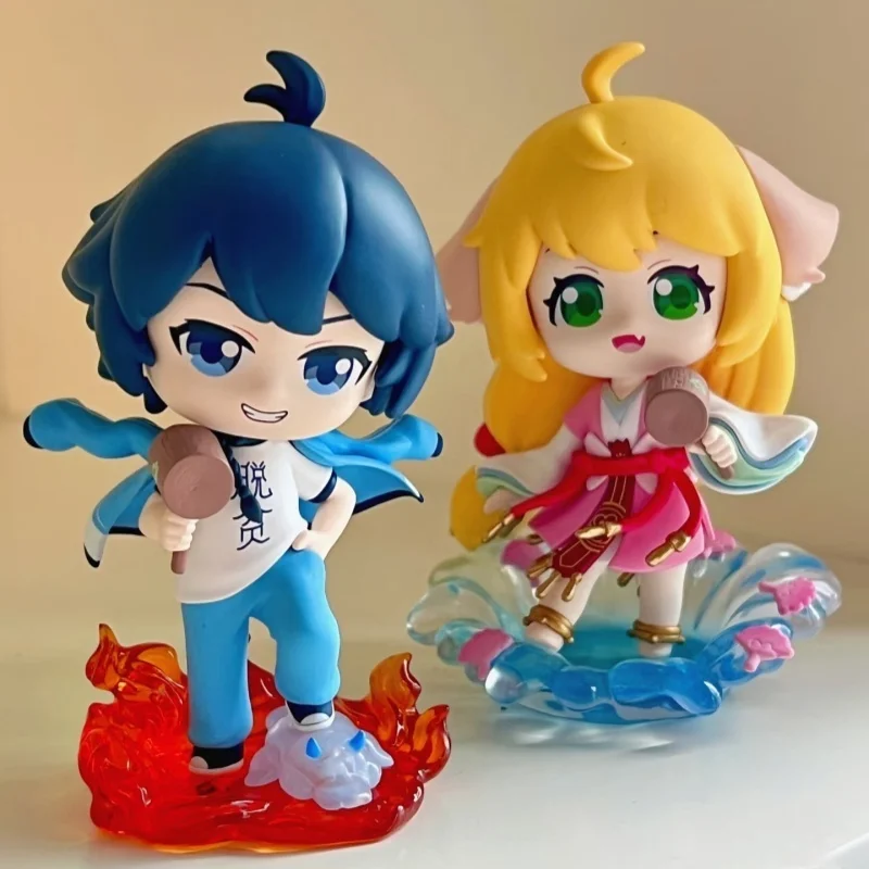 

Official Fox Spirit Matchmaker Blind Box Tushan Susu Honghong Anime Figure Trendy Toy Peripheral Birthday Gift For Anime Fans