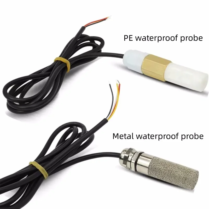 T/H Sensor Transmitter RS485 Collector Module Waterproof Probe High Temperature Modbus Real-Time Monitoring