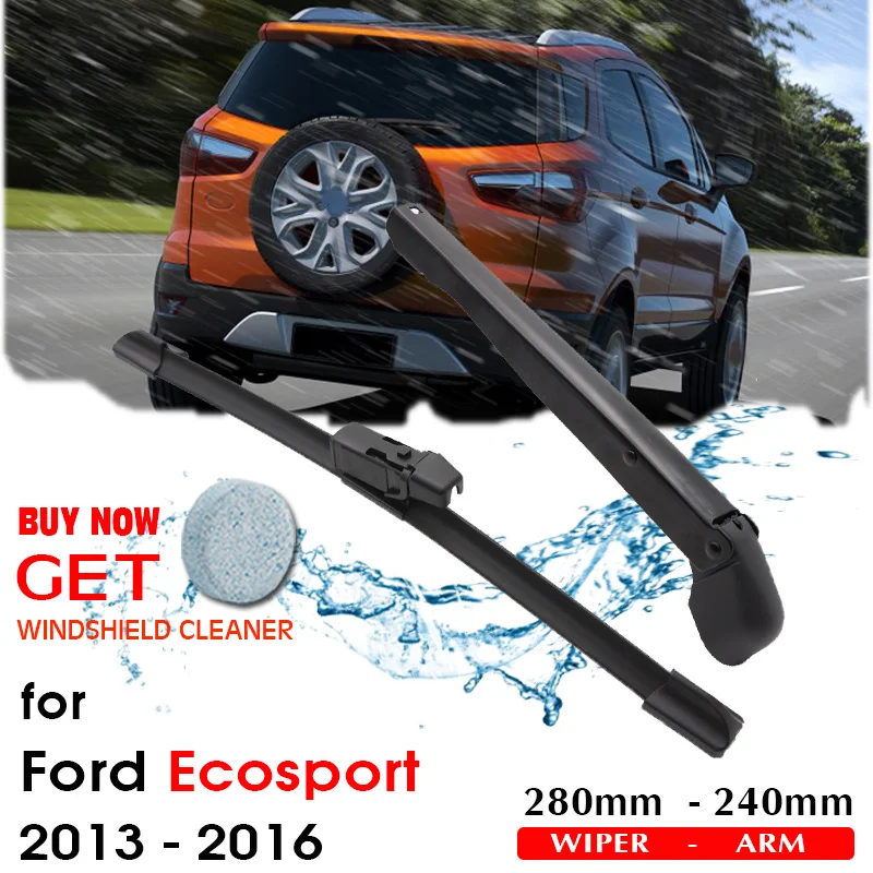 

Car Wiper Blade Rear Back Window Windscreen Windshield Wipers Auto Accessories For Ford Ecosport Hatchback 280mm 2013-2016