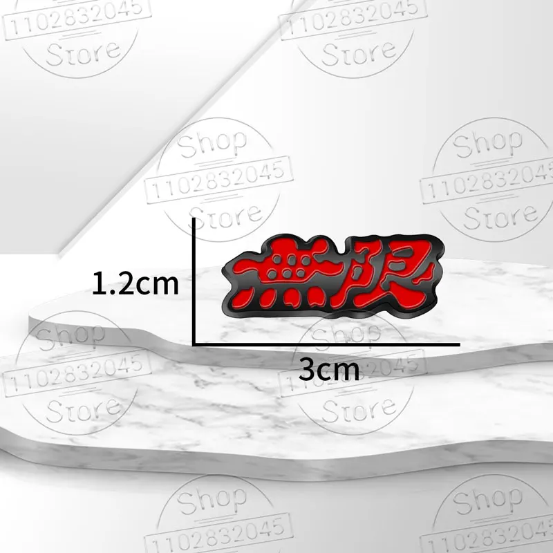 Auto Interior Metal Emblem Steering Wheel Center Console Sticker For Honda Mugen Power  Accord Civic CRV Hrv Jazz Accessories