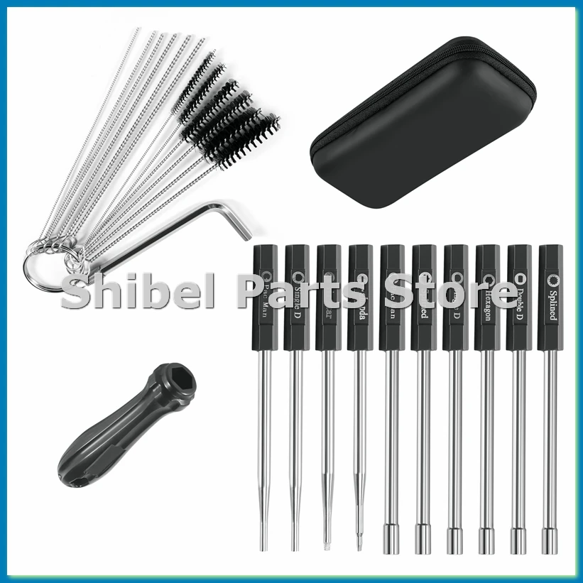 10Pcs Carburetor Adjustment Screwdriver Carburator Tool Kit for Engine Trimmer Weedeater Chainsaw-A55K