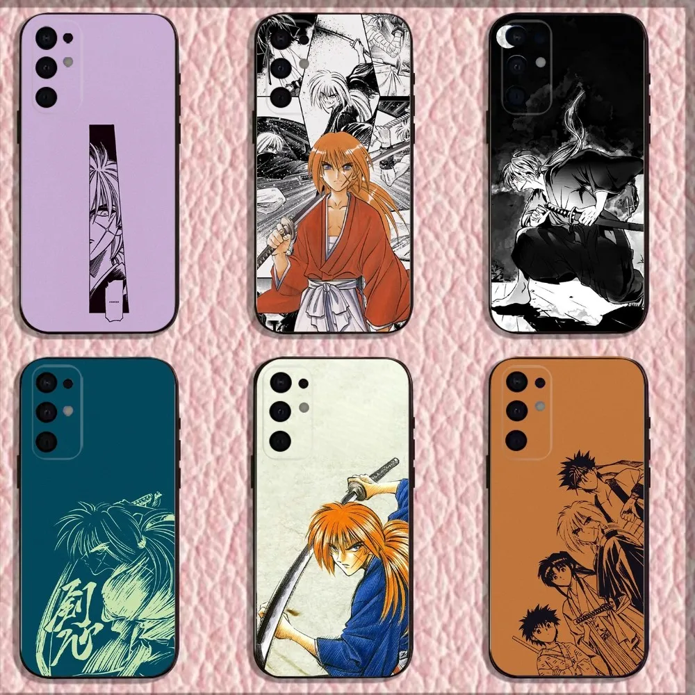 

R-Rurouni Kenshin Phone Case For Samsung S25,S24,S21,S22,S23,S30,Ultra,S20,Plus,Fe,Lite,Note,10,9,5G Black Cover