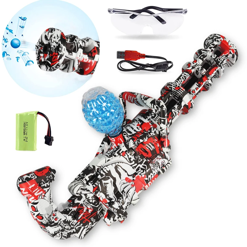 Gatlings Electric Gel Ball Blaster pistola Airsoft automatica ricaricabile per adulti pistola giocattolo Splatter per bambini con perline d'acqua