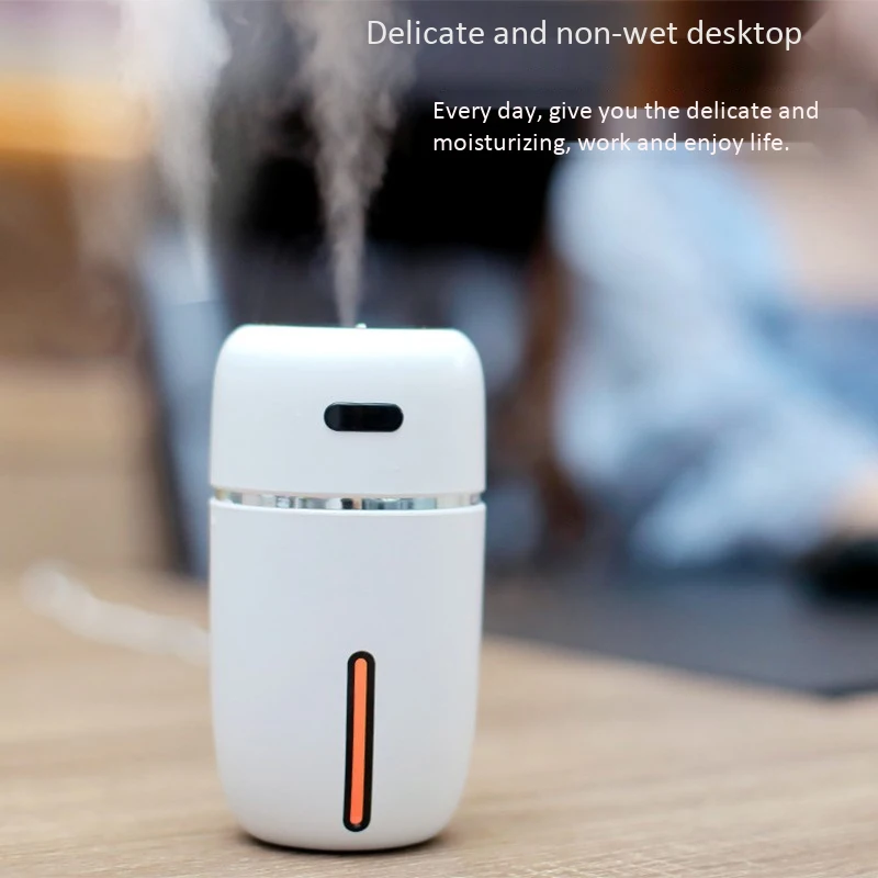 Мини-USB увлажнитель воздуха, диффузор эфирного масла, светодиодный ультразвуковой генератор тумана, увлажнитель тумана, автомобильный USB-диффузор аромата