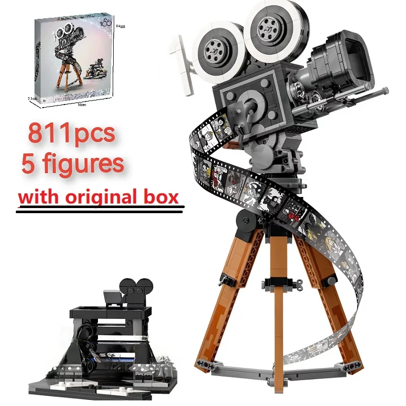 

With Original Box 43230 811PCS Tribute Camera Model Building Blocks Bricks Film Strip Movies Christmas And Birthday Gifts