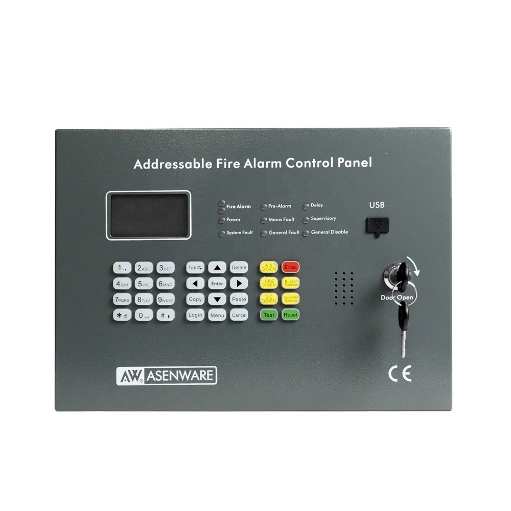 

Smart Wireless Fire Alarm Panel With Real-Time Alerts