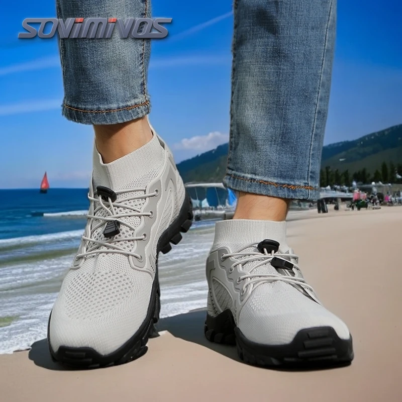 Zapatillas de deporte zapatos descalzos para mujer hombre minimalista Trail Running senderismo cómodo caminar tenis masculino