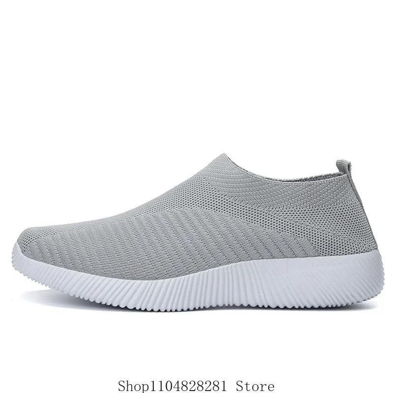 النساء أحذية مفلكنة عالية الجودة النساء أحذية رياضية الانزلاق على أحذية مسطحة النساء المتسكعون حجم كبير 42 المشي شقة