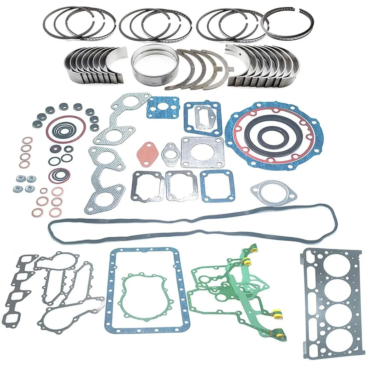

Overhaul Re-ring Kit For Kubota V2003 Engine For Bobcat S185 S175 Loader