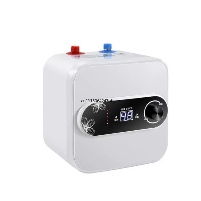 220V 110V 1500W 8L Water Storage Instant Electric Water Heater Rapid Heat Insulation Digital Display Thermostat Knob Control