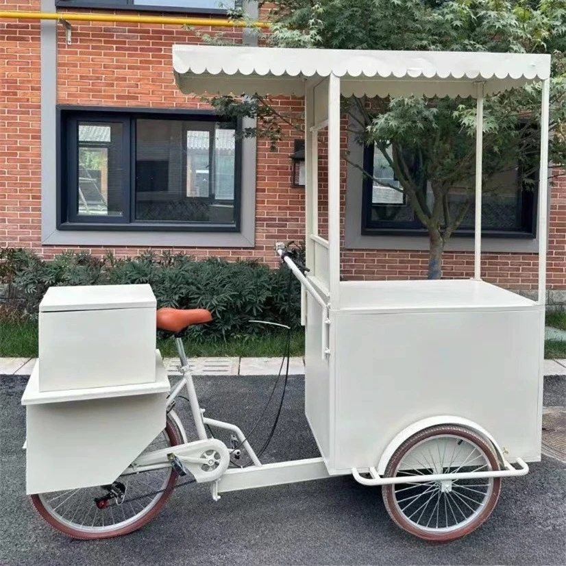 stall tricycle can ride stall lemon tea display car