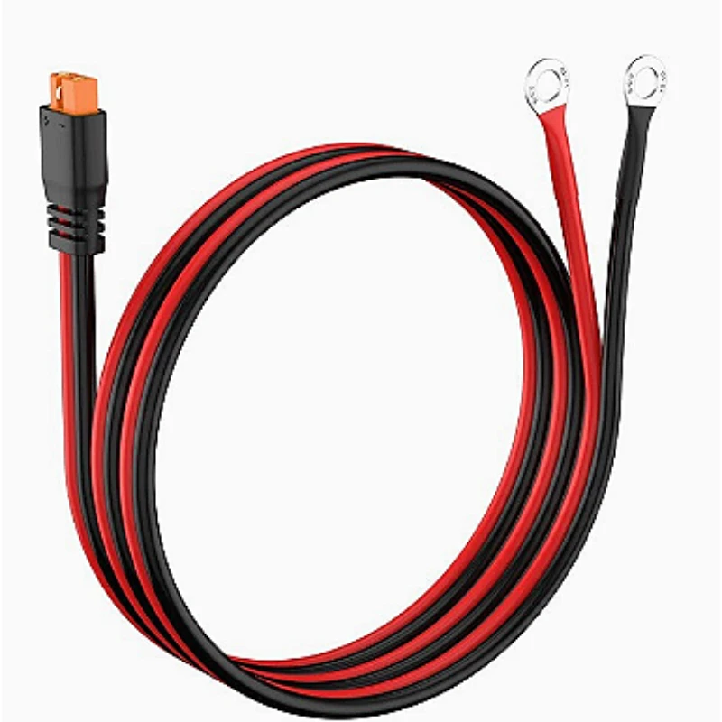 Off-Grid Ready XT60/XT60I Female Cable 12AWG Weatherproof Rubber-Coated Wire for Outdoor Solar Energy Storage & Battery Charging