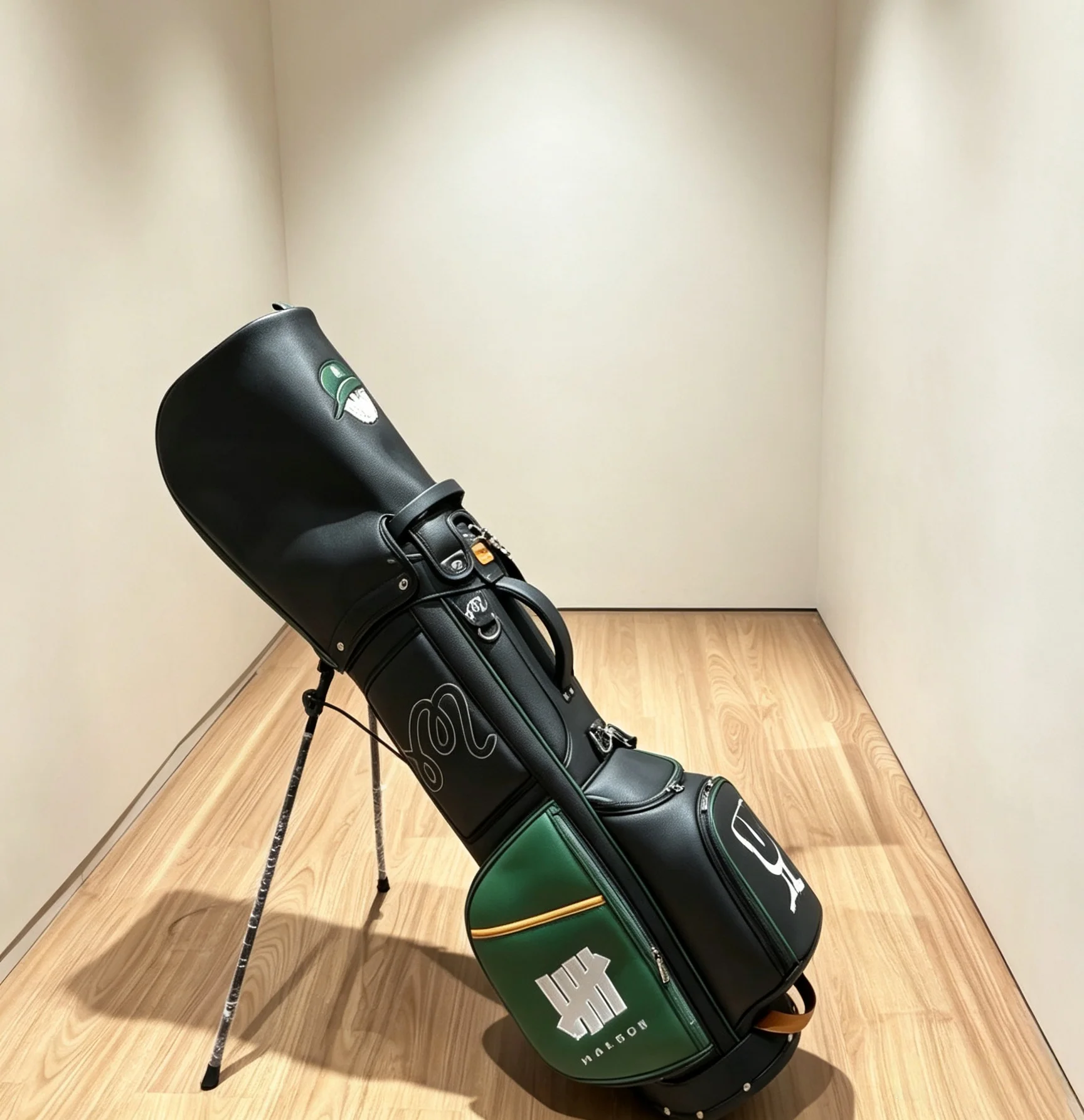 Sacca da golf Malbon Golf, Sacca con supporto, Sacca Caddy, Sacca porta palline, Sacca da golf con ruote
