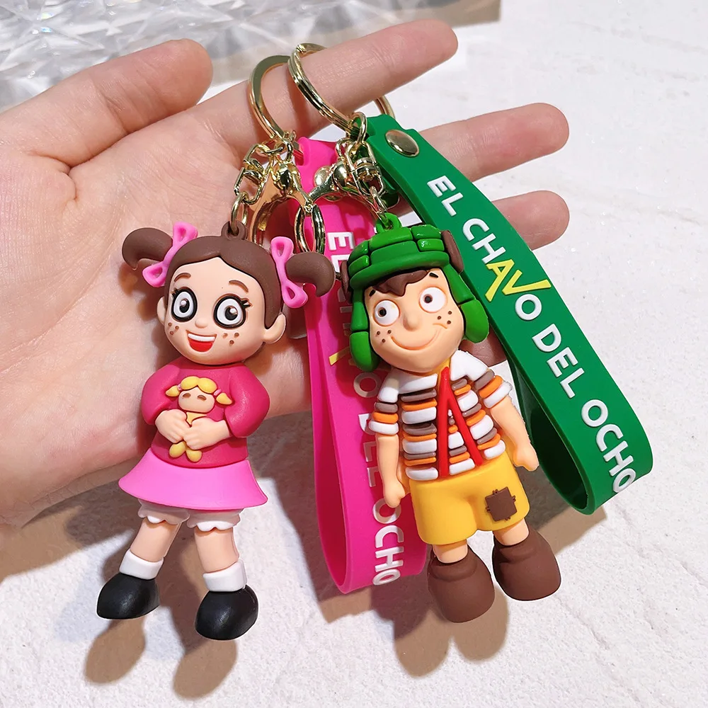 Friday Night Funkin Keychain Cute Pvc Model Game Doll Key Chain Fashion Bag Backpack Pendant Car Keyring Accessories Fan Gifts