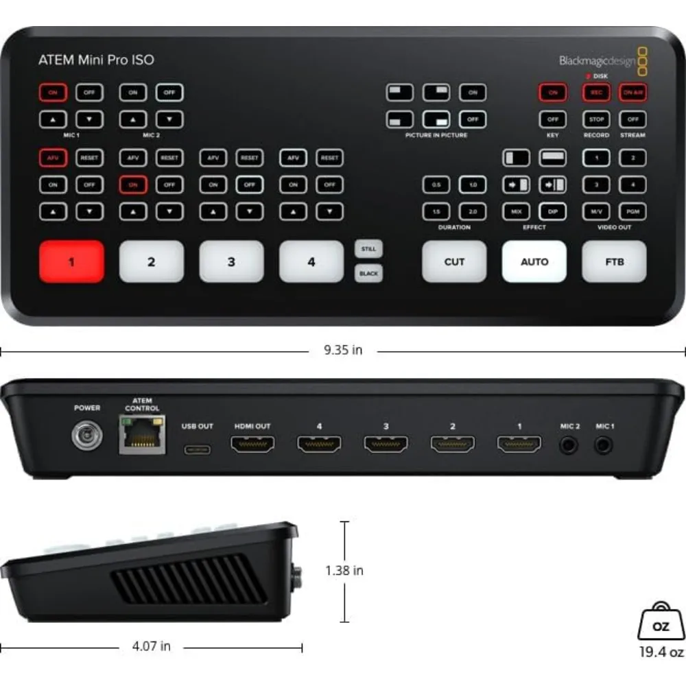 

Atem Mini Pro ISO (SWATEMMINIBPRISO)