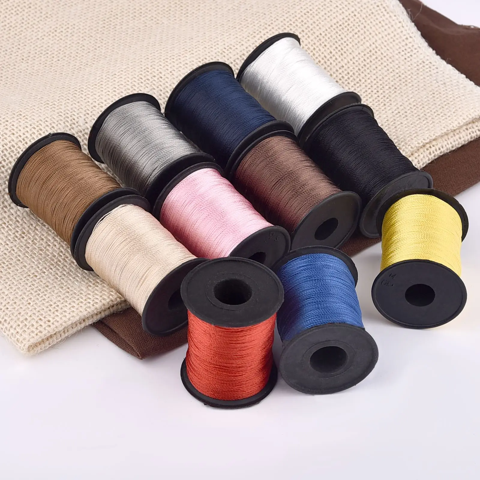 150M/Roll High Strength Nylon Threads Leather Canvas Tent Repairing Tool Durable Shoes Jeans Thread Handicraft Quilting Supplies