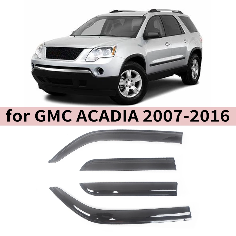 

Оконный козырек для GMC ACADIA 2007 2008 2009 2010 2011 2012 2013 2014 2015 2016, ветрозащитные дефлекторы, защита от дождя, дверной козырек, вентиляционные шторы