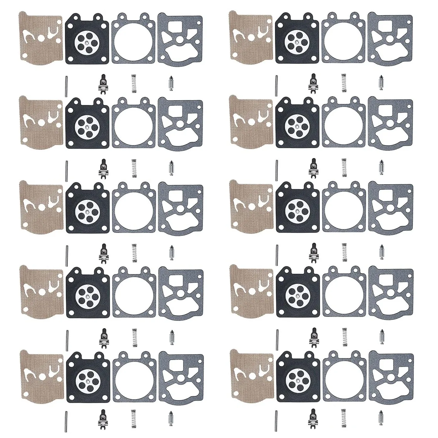 InnoYiensi SSTTIIHLL 021 023 025 MS210 MS230 MS250 Ремкомплект карбюратора, набор из 10 шт.