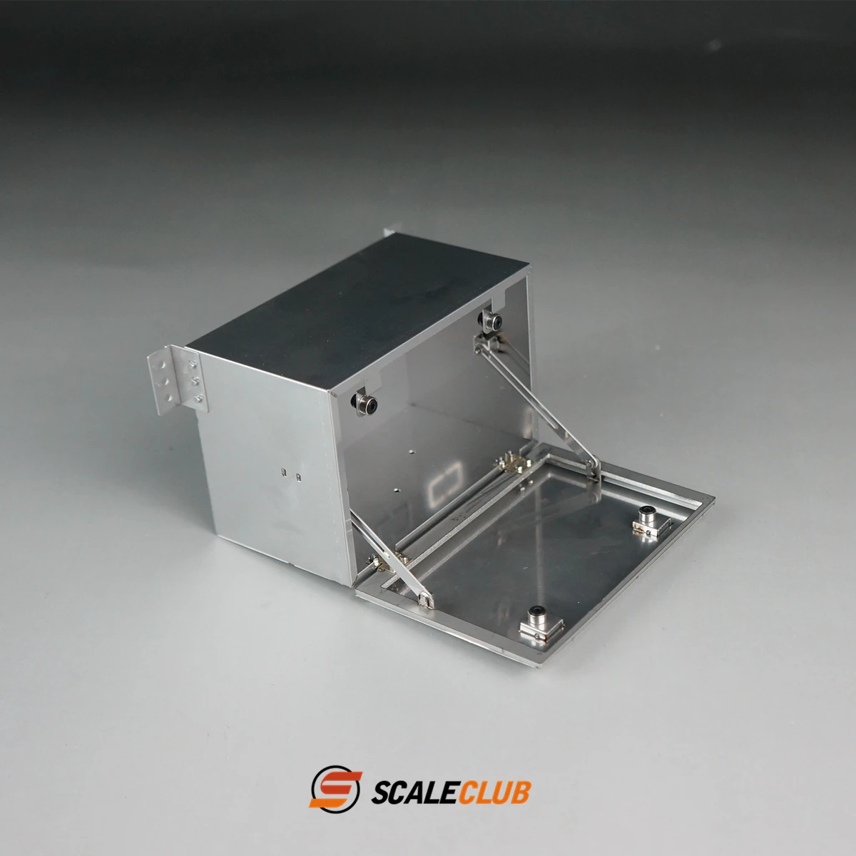 

Scaleclub Model 1/14 Drag Head Mud Upgrade Metal B 90mm Toolbox For Tamiya Scania 770S MAN Benz Volvo RC Trailer Tipper Parts