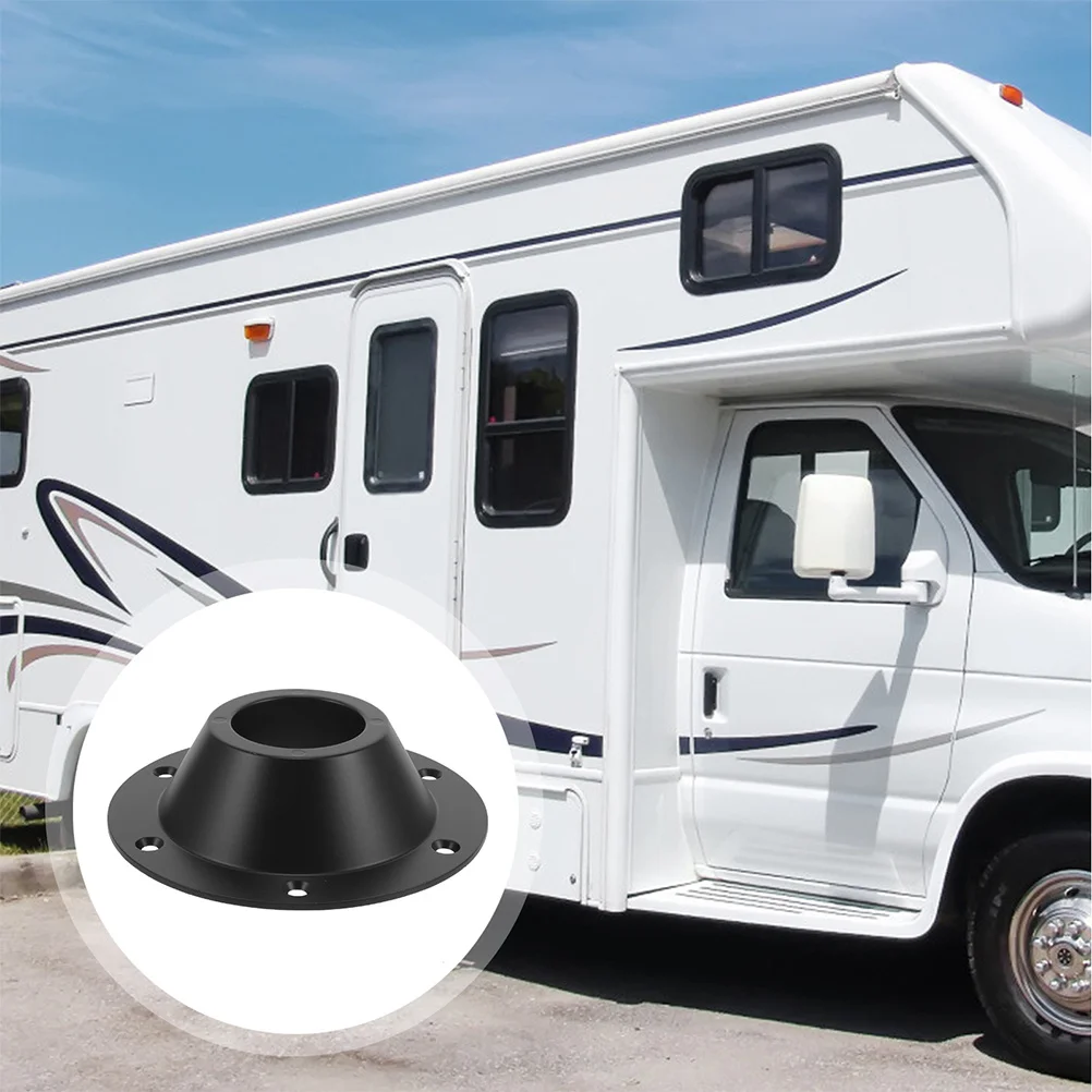

1pcs Rv Table Base Aluminum Pedestal Mount For Campers Boats Floor Mounting Base Kit Stable Support Replacement Parts