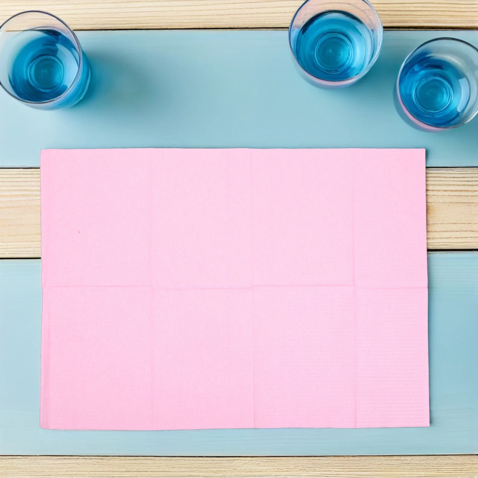 

125Pcs Disposable Dental Bibs Waterproof Paper Bibs for Dental Patients Nail Salons Tattoo Studios Nail Art Desk Mat