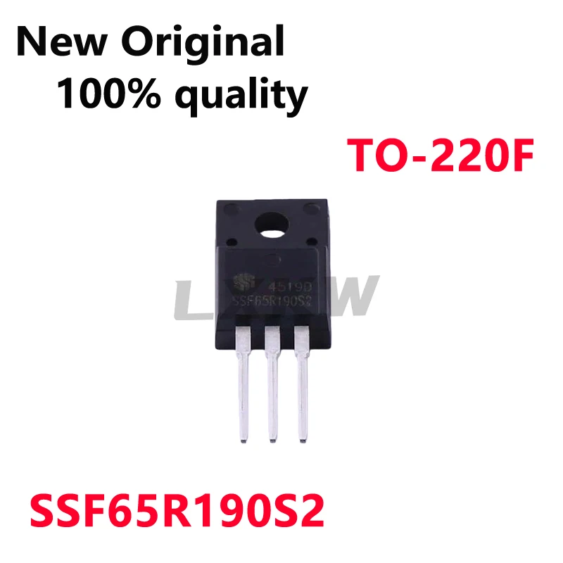 10/PCS New SSF65R190S2 TO-220F 650V 20A Field-effect transistor In Stock