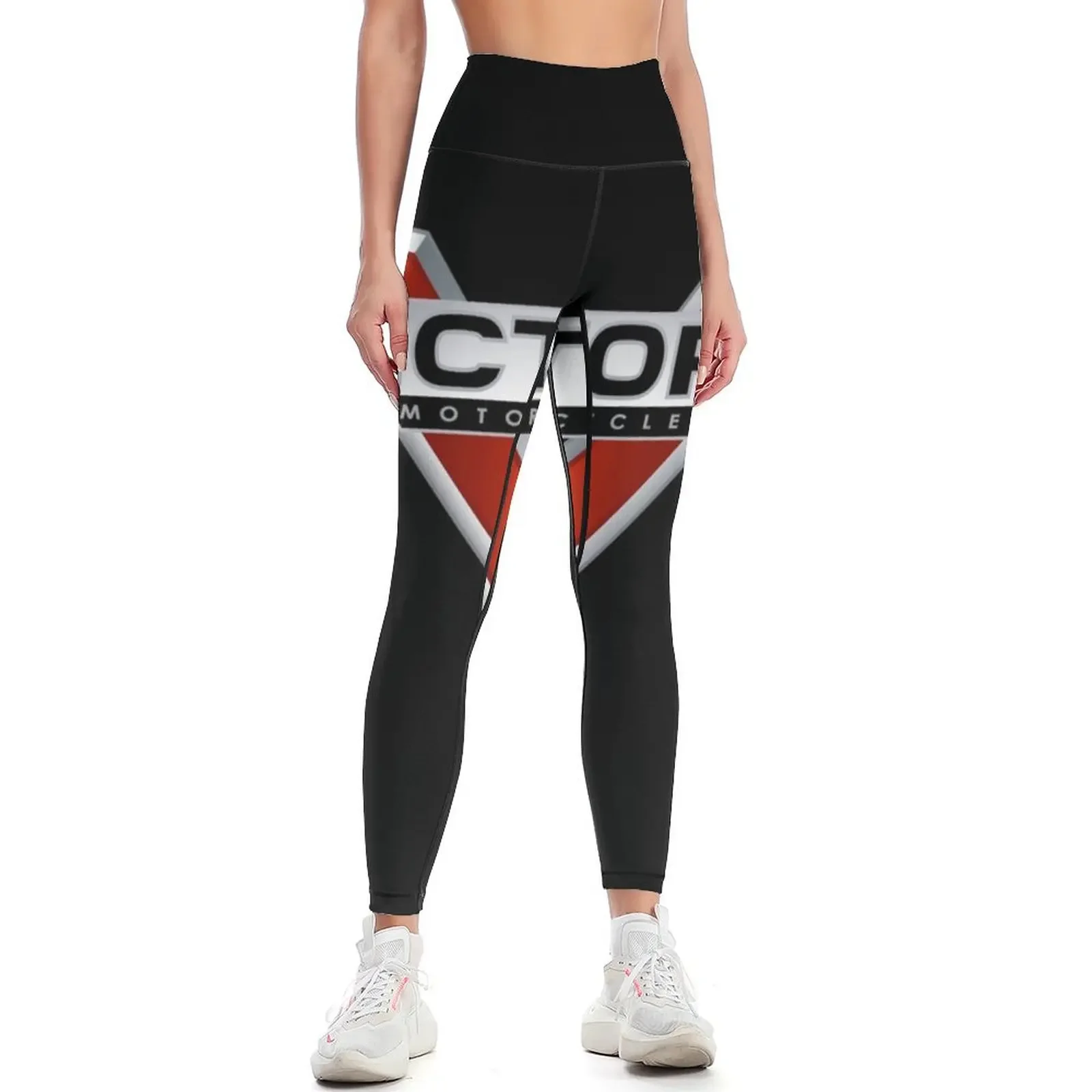 

Victory Motorcycle Long Sleeve T Shirt Leggings sporty woman gym for fitness Womens Leggings