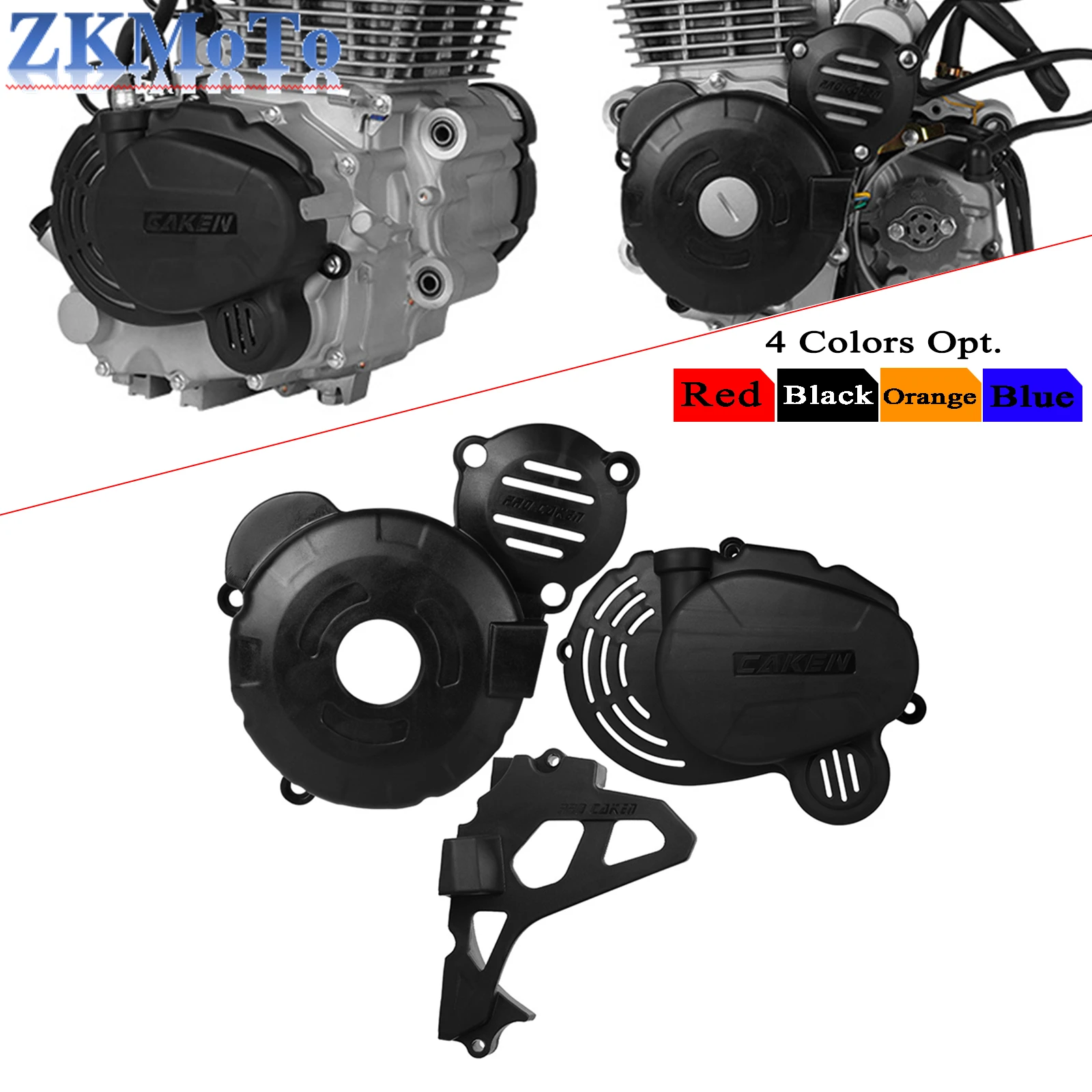 Для ZongShen CB250F мотокросс защита двигателя сцепления крышка водяного насоса защита зажигания ZS172FMM-3 двигатель KAYO T4 BRZ MOTAX FXMOTO