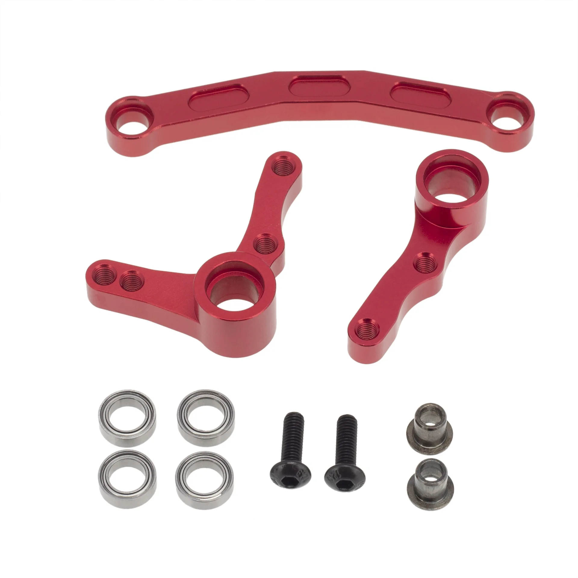 Aluminum Steering Assembly For 1/10 Redcat Blackout XTE SC XBE (Pro) Upgrade Parts Accessories