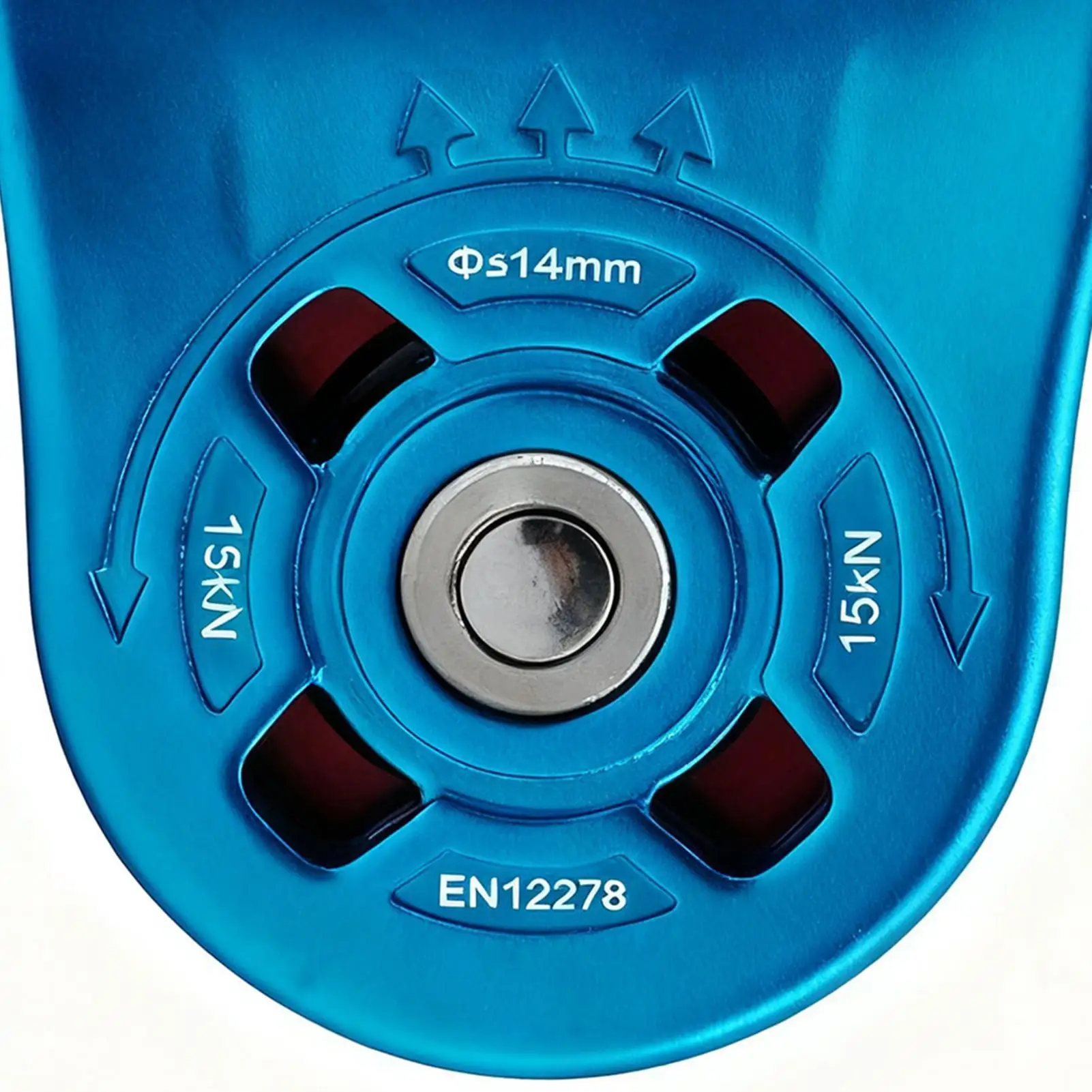 

Pulleys For Rope 30KN Heavy-Duty System Ascender Climbing Equipment For Rescue Rigging Slackline Tree Backyard Rappelling