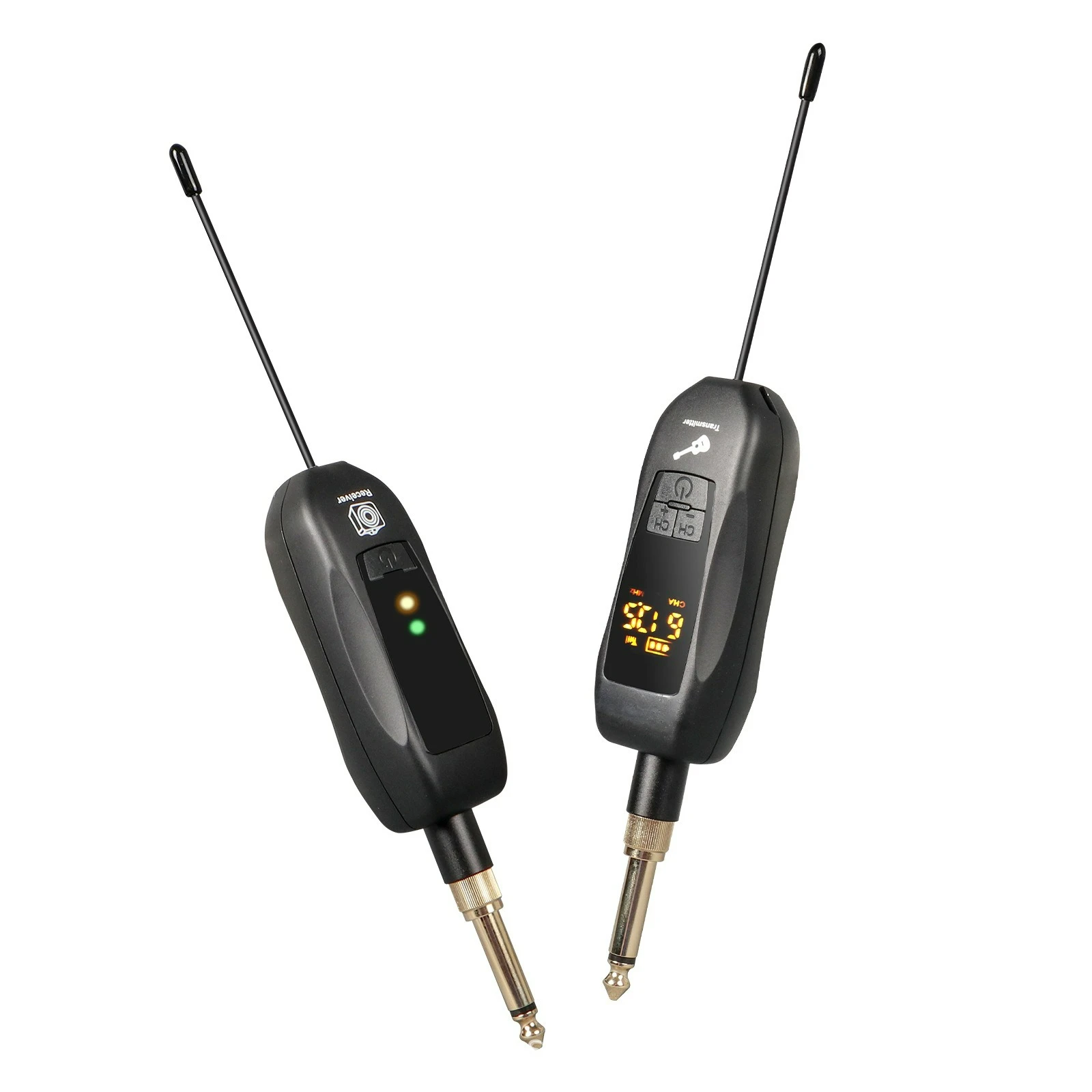 GD10 Audio Digital Wireless Guitar System Transmitter Receiver Rechargeable Band DJ Stage Instrumental Recording DJ Equipment