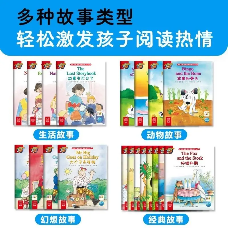 Audio-Read Aloud Edition of Pearson English Children's Graded Reading Level 20 Books - Honghe L1