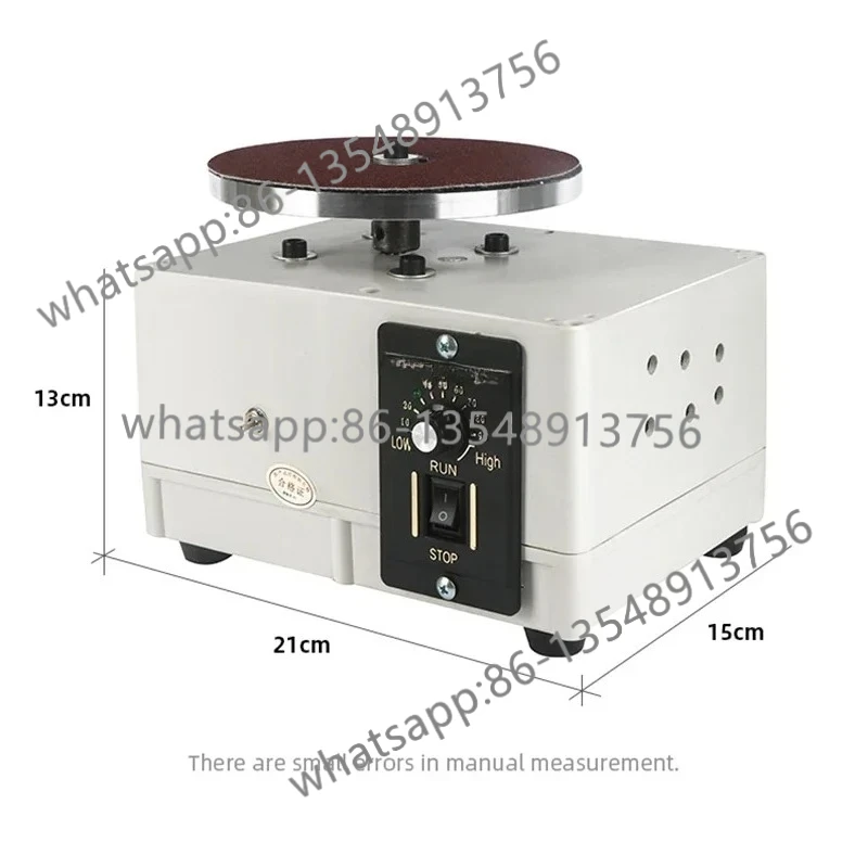 

220V Electric Knife Grinding Machine For Nail Trimming Special Speed Regulating Diamond Sand Disc Grinding Machine