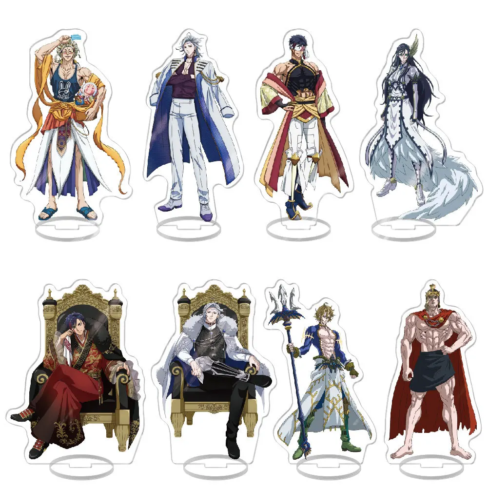 Record of Ragnarok Anime Character Acrylic Stand Desk Decor Shuumatsu no Valkyrie Warrior Display Stand Ornament Keychain