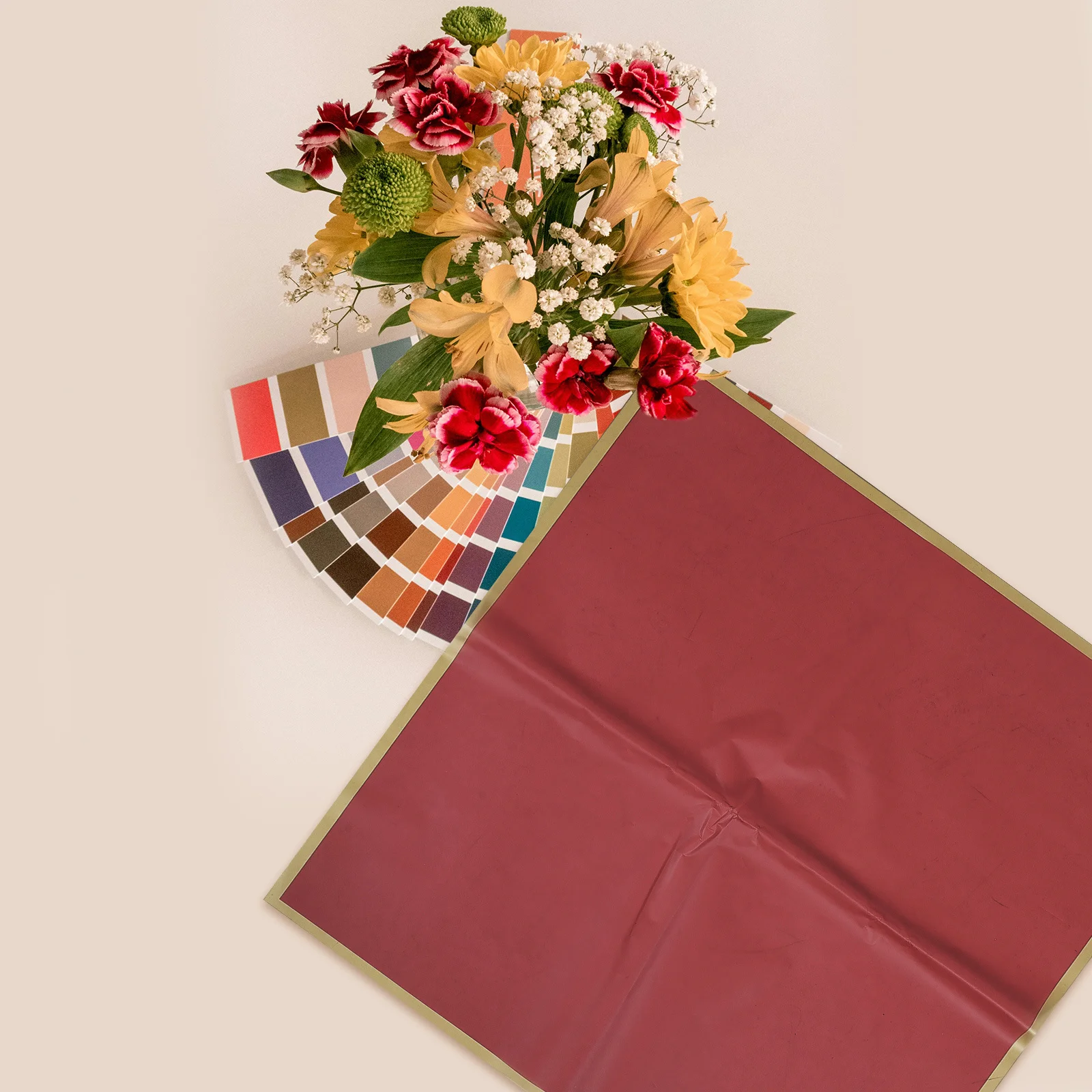 

20Pcs Floral Flower Wrapping Paper Sheets Bouquet Wrap for Gifts Wedding Craft Party Decoration Supplies Floral Wrapping Paper