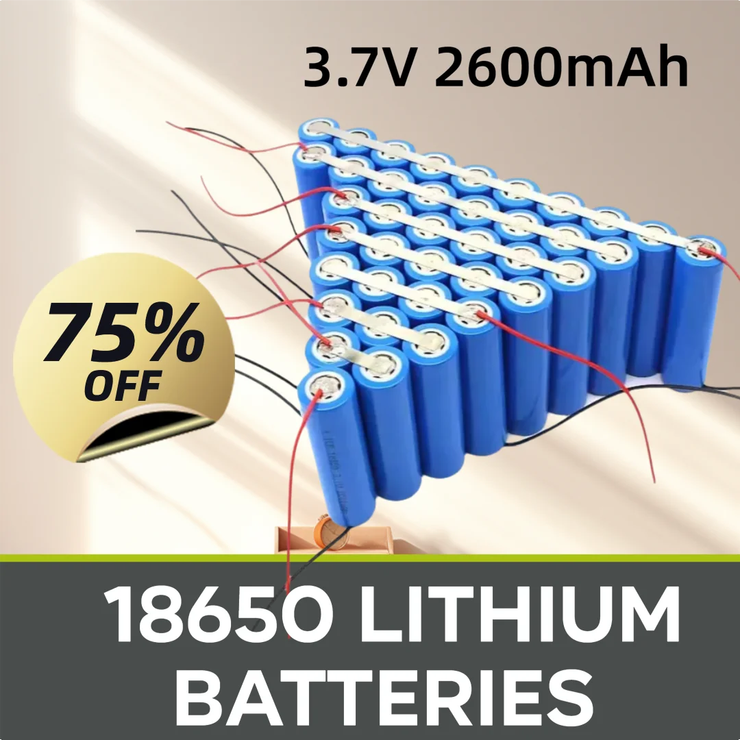 

2600mAh 18650 for Parallel Welding Large Capacity Lithium Batteries
