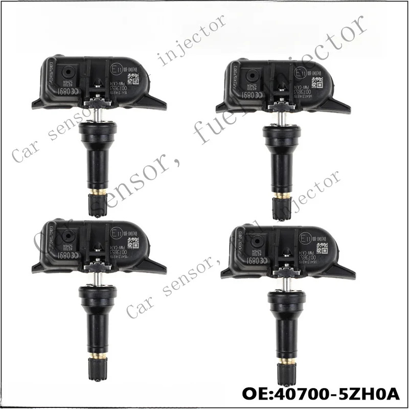 Q+ Set of 4pcs TPMS Tyre Pressure Sensor For Nissan Infiniti 433MHZ 40700-5ZH0A