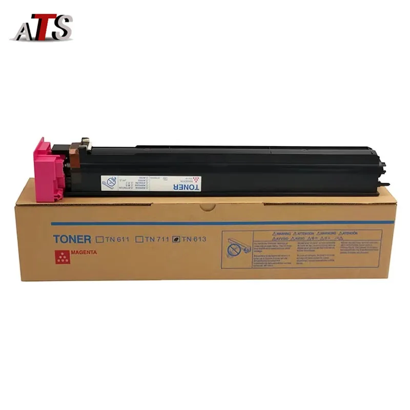 코니카 미놀타 Bizhub용 토너 카트리지, TN613, C452, C552, C652, 호환 컬러 토너 파우더, BK690g, CMY460g