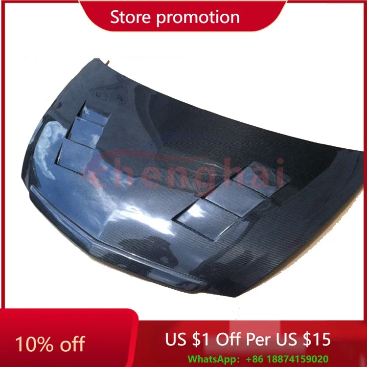 

Carbon Fiber Hood Engine Cover Bonnet for Honda Fit Sedan convert Auto Accessories