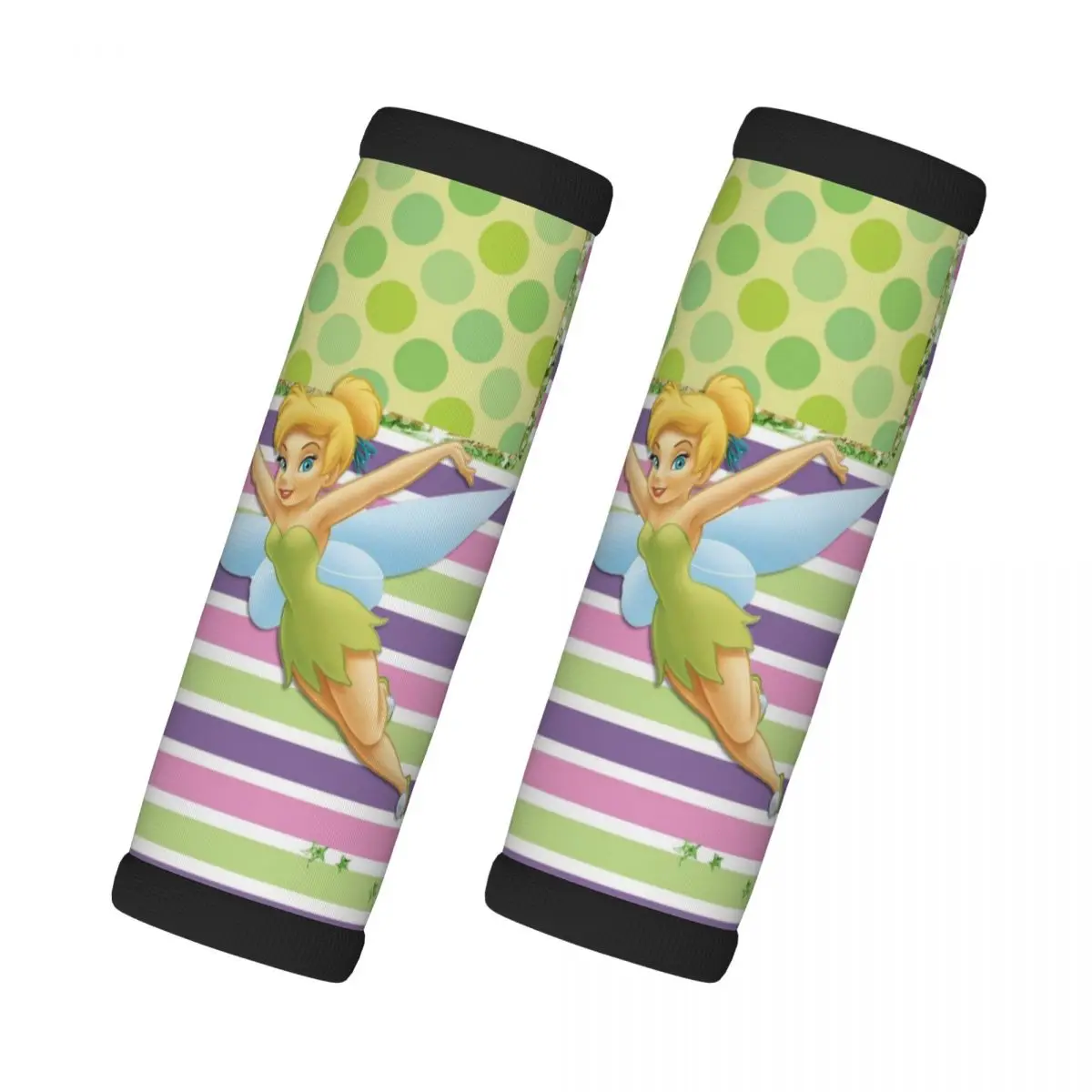

Custom Tinker Bell Cute Cartoon Luggage Handle Wrap Suitcase Identifier 2 Pack Refrigerator Handle